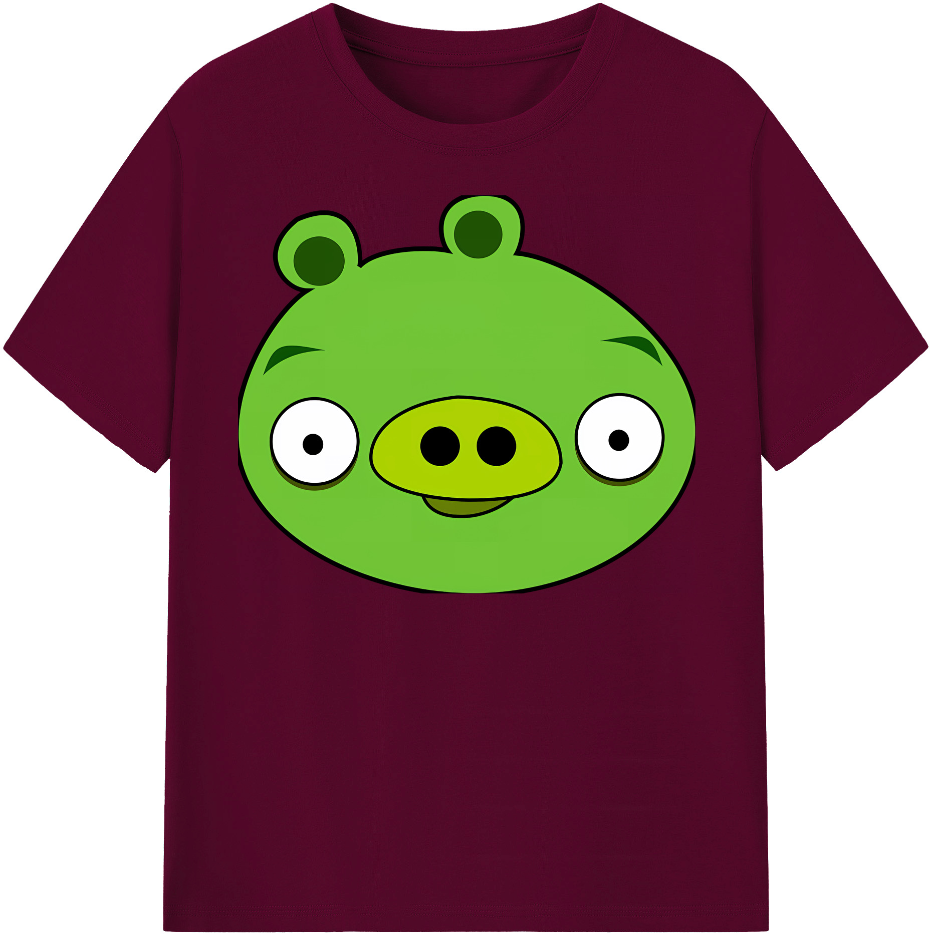 （画像用） Angry Birds アングリーバード レディースカジュアルプリントTシャツ（綿100％）